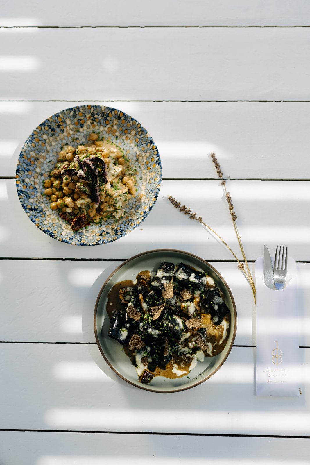 Chef's signature dish with seasonal ingredients